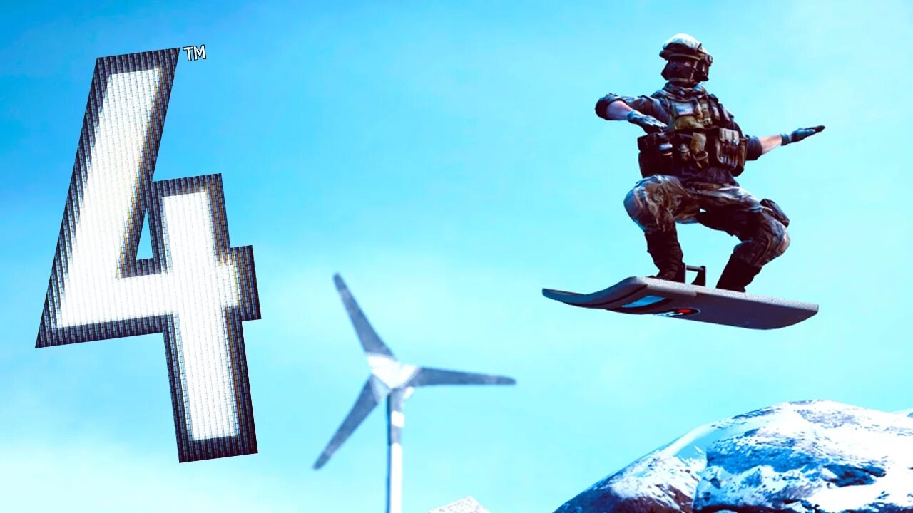 Battlefield 4 Random Moments #93 (Everything Flies!)