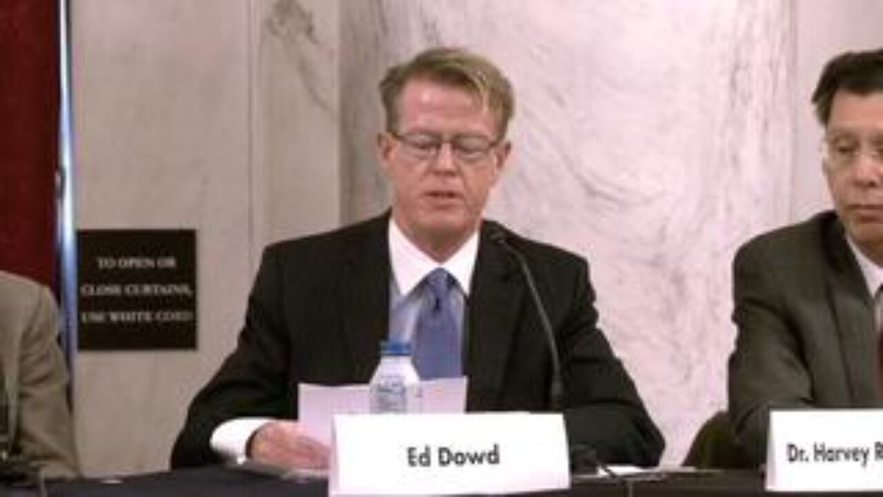 Ed Dowd Testifies at the Covid Senate Roundtable: What Are They Hiding?