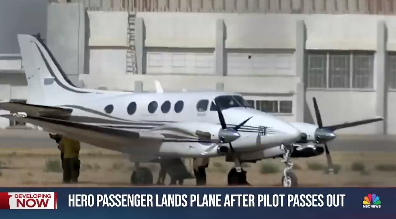 Pilot 'DIES SUDDENLY' Mid-Flight, Passenger Lands Aircraft Safely