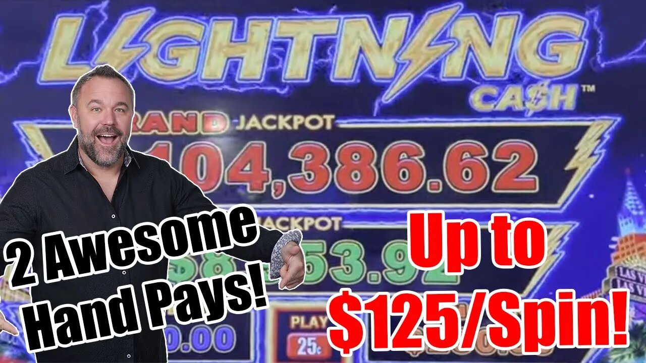 High Stakes 2 HUGE HAND PAYS - Lightning Cash - Foxwoods Resort & Casino