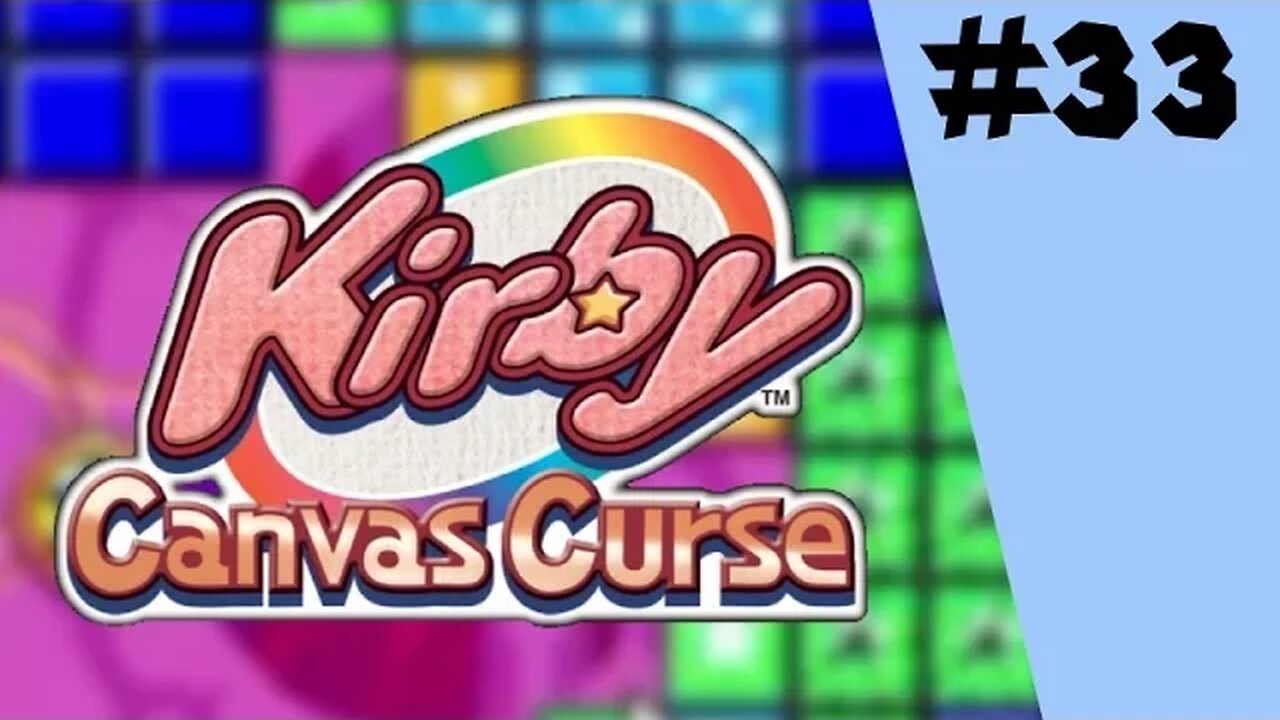 Kirby: Canvas Curse Walkthrough Part 33: Bounce Around, Let's