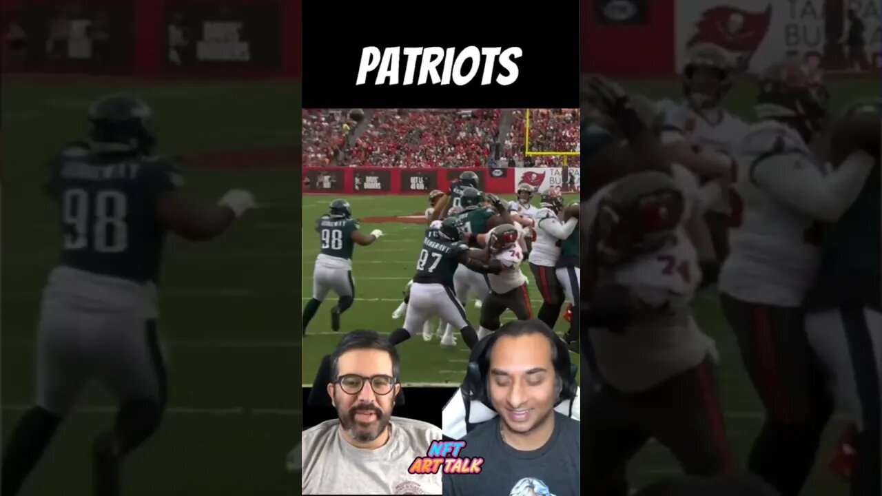 🏉 Tom Brady to Gronk NFL Touchdown 🏈 #buccaneers #tombrady #nftarttalk