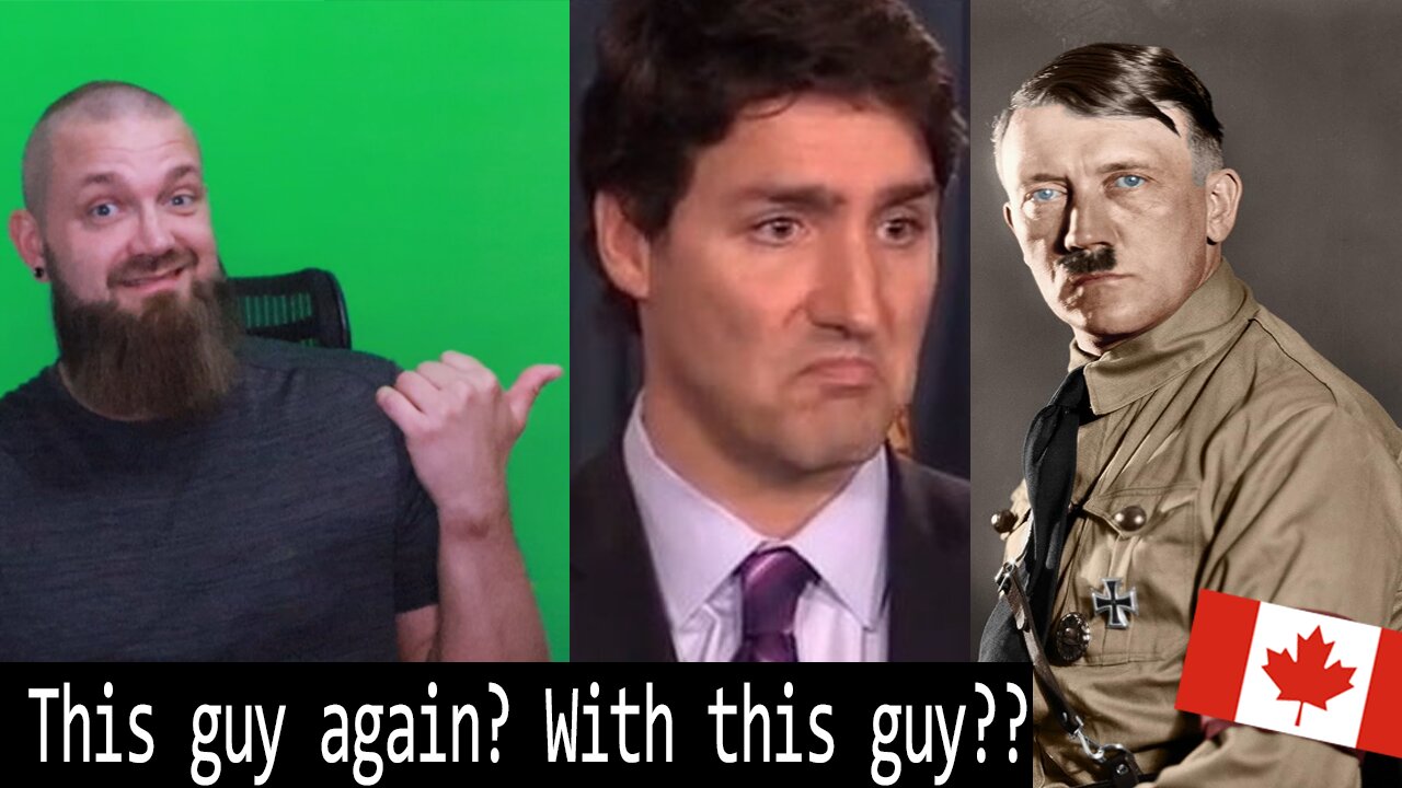 Canadian Parlament hails nazi! Justin Trudeau & Volodymyr Zelenskyy is all like HIGH FIVE!