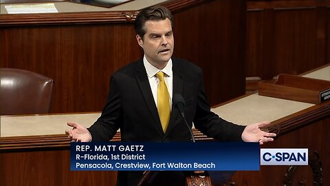 FALSE ALARM 🚨Gaetz Full House Floor Remarks, Doesn’t Bring Motion to Oust McCarthy From Speaker