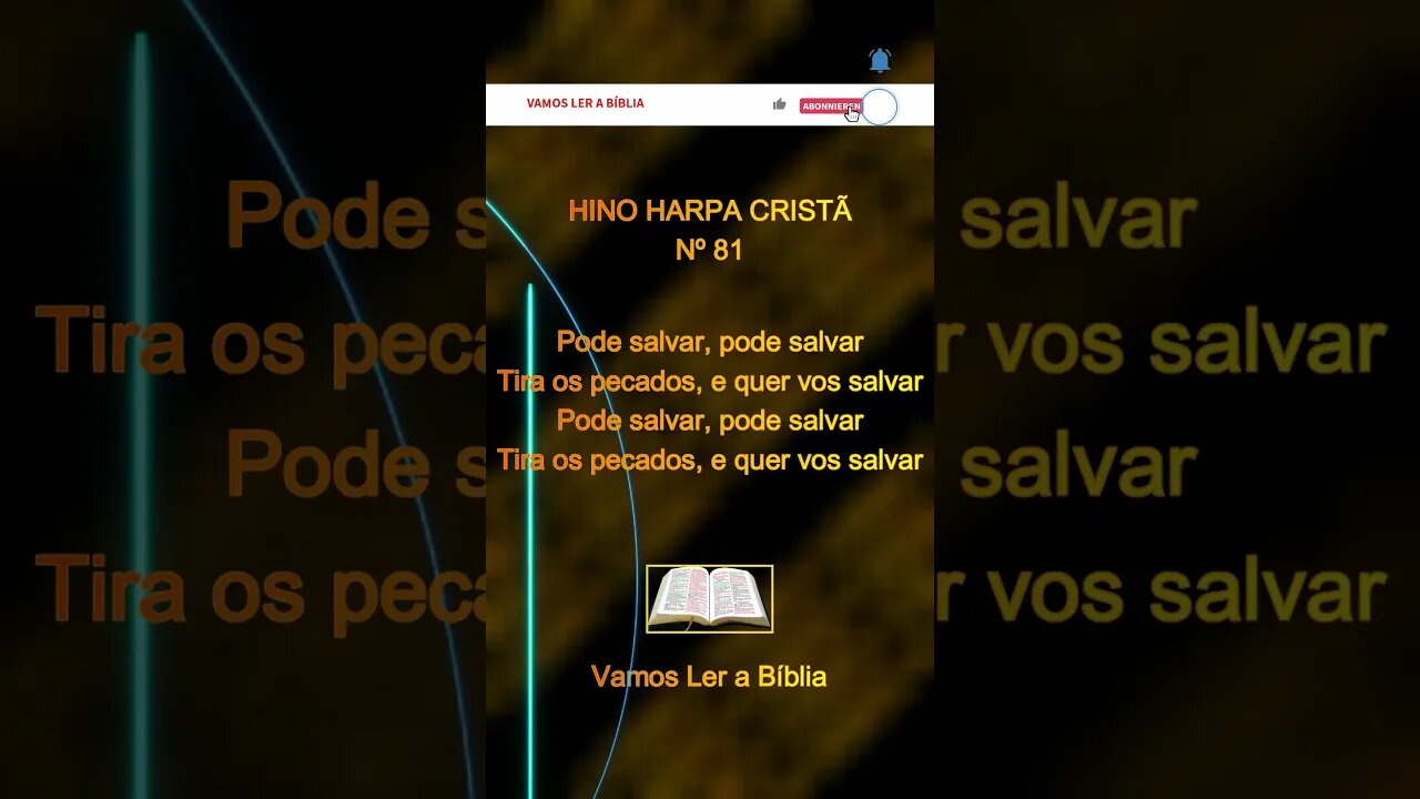 Hino da harpa cristã - 081 - Pode Salvar #harpacristã #harpacristãoficial #louvores