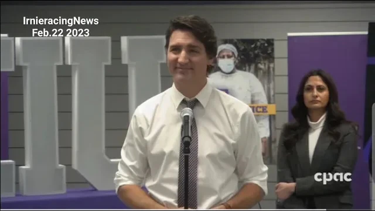 Justin Trudeau Gas Lighting Roxham Rd Border Questions- Feb.22 2023