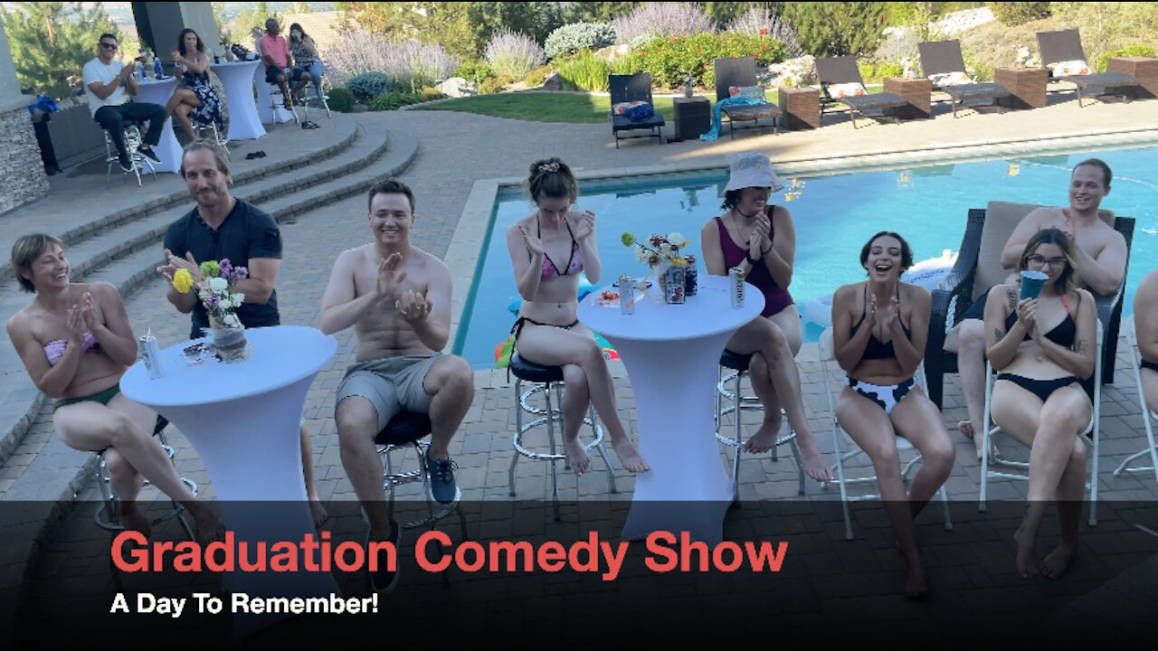 Comedian at Graduation Pool Party? (K-von uses Booty Cam)