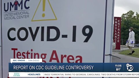 Report on CDC guideline controversy