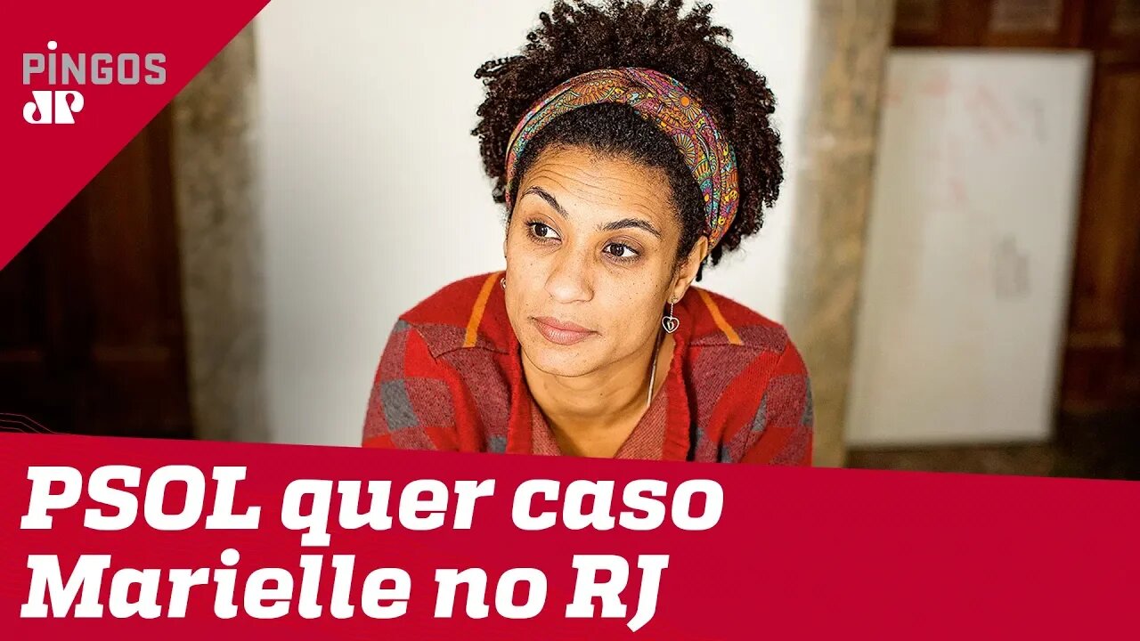 Marielle: PSOL pedirá ao STF que caso permaneça com MP do Rio