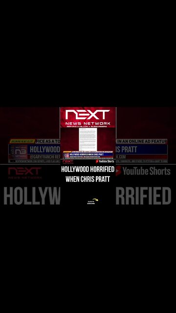 Hollywood HORRIFIED when Chris Pratt #shorts