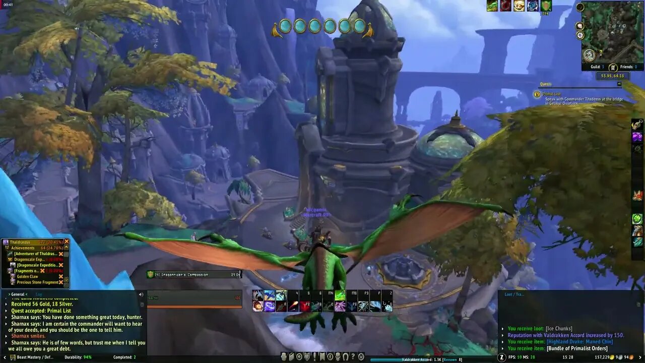 World of Warcraft Dragonflight Primal List