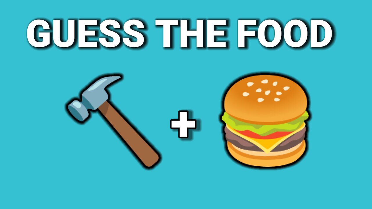 guess the food by emoji/food quiz