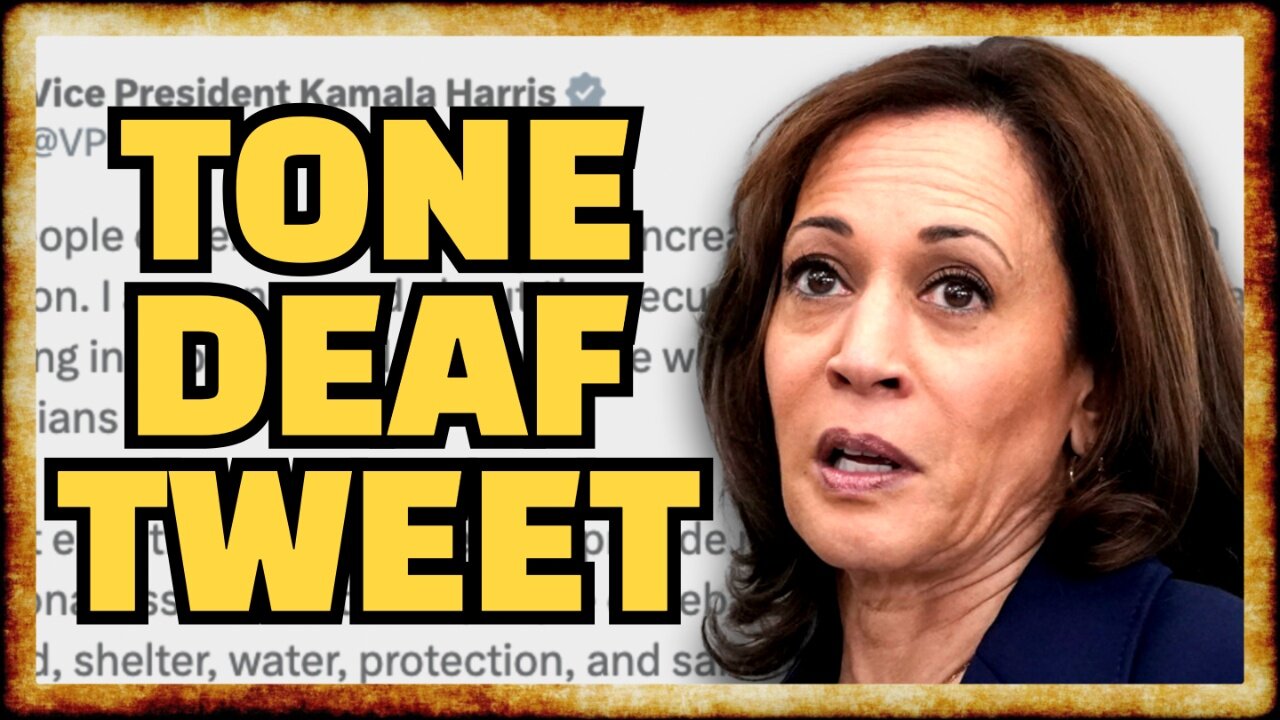 Kamala Catches EPIC RATIO From LEFT AND RIGHT For CLUELESS Tweet