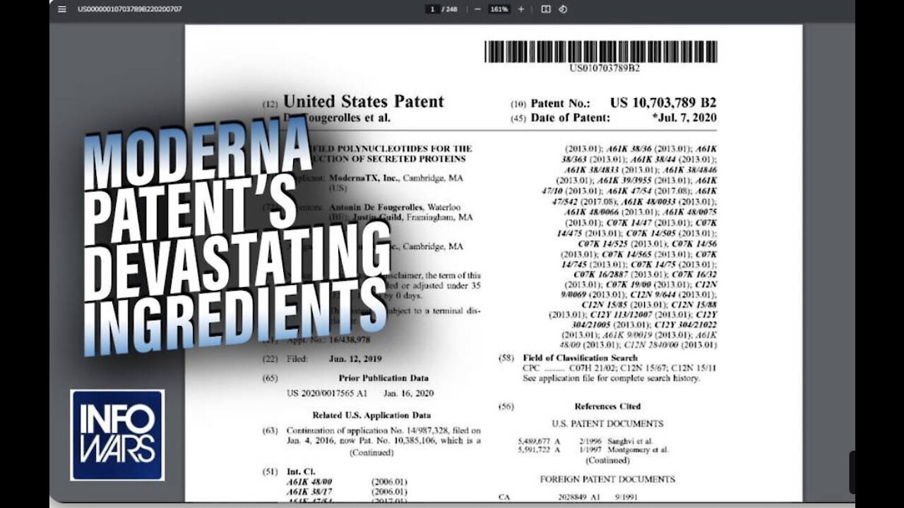 BREAKING: Inside The Moderna Patent’s DEVASTATING Ingredients!