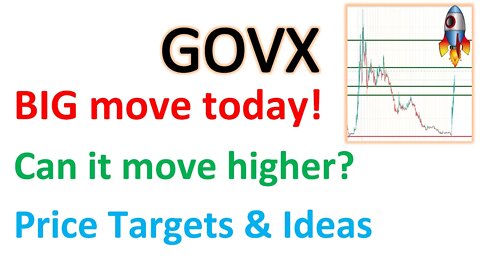 #GOVX 🔥 Big move today with huge volume! Can it move higher?