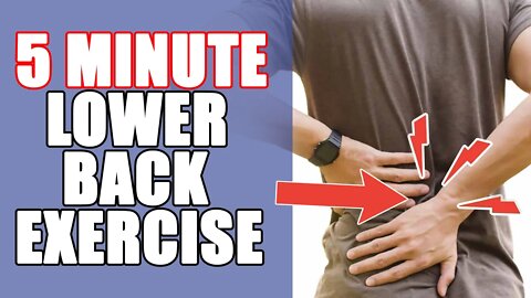 Simple 5 Minute Stretching Routine For Lower Back Pain (Get Instant Relief)