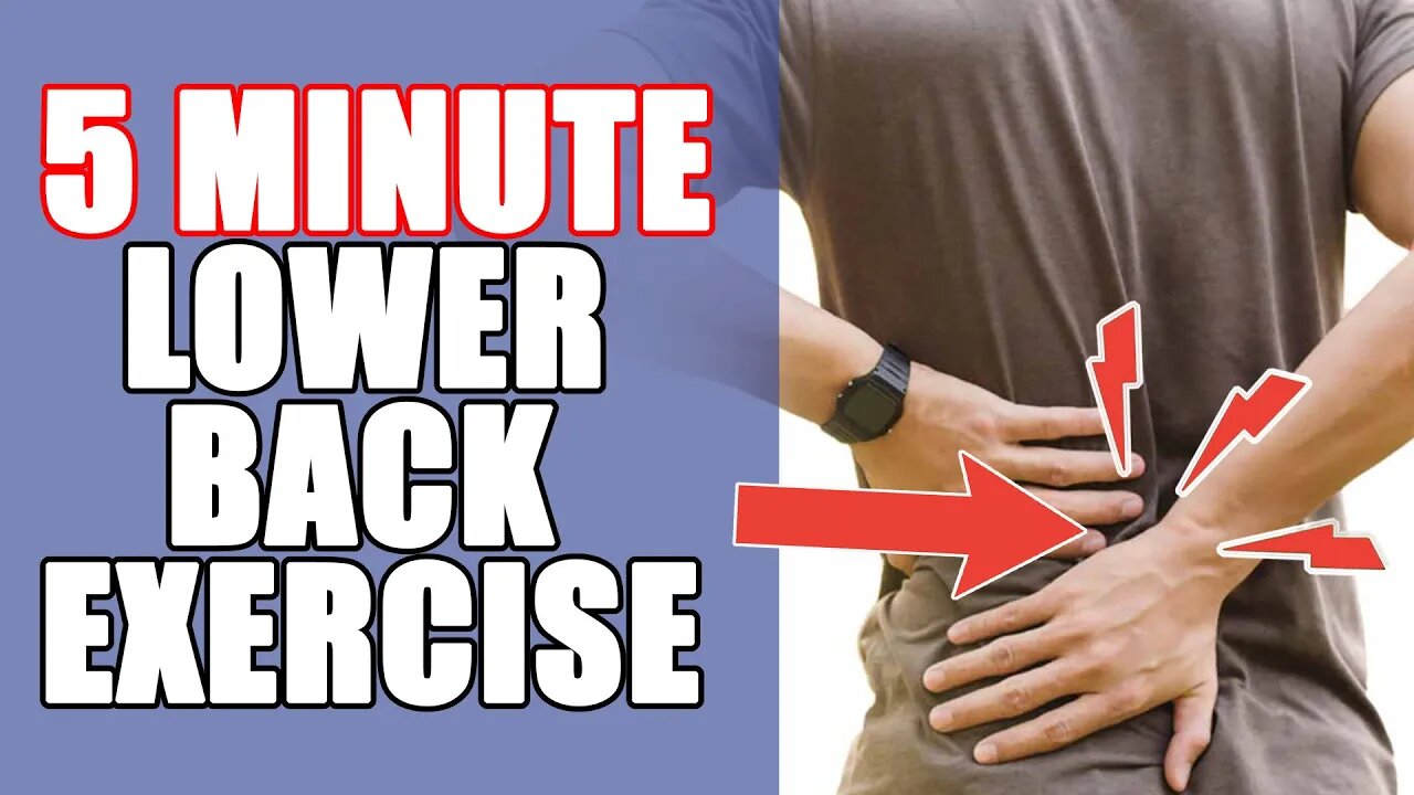 Simple 5 Minute Stretching Routine For Lower Back Pain (Get Instant Relief)