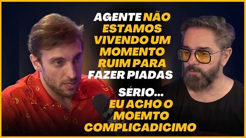 LÉO EXPLICA QUE HOJE VIVEMOS O MELHOR MOMENTO PARA FAZER HUMOR!