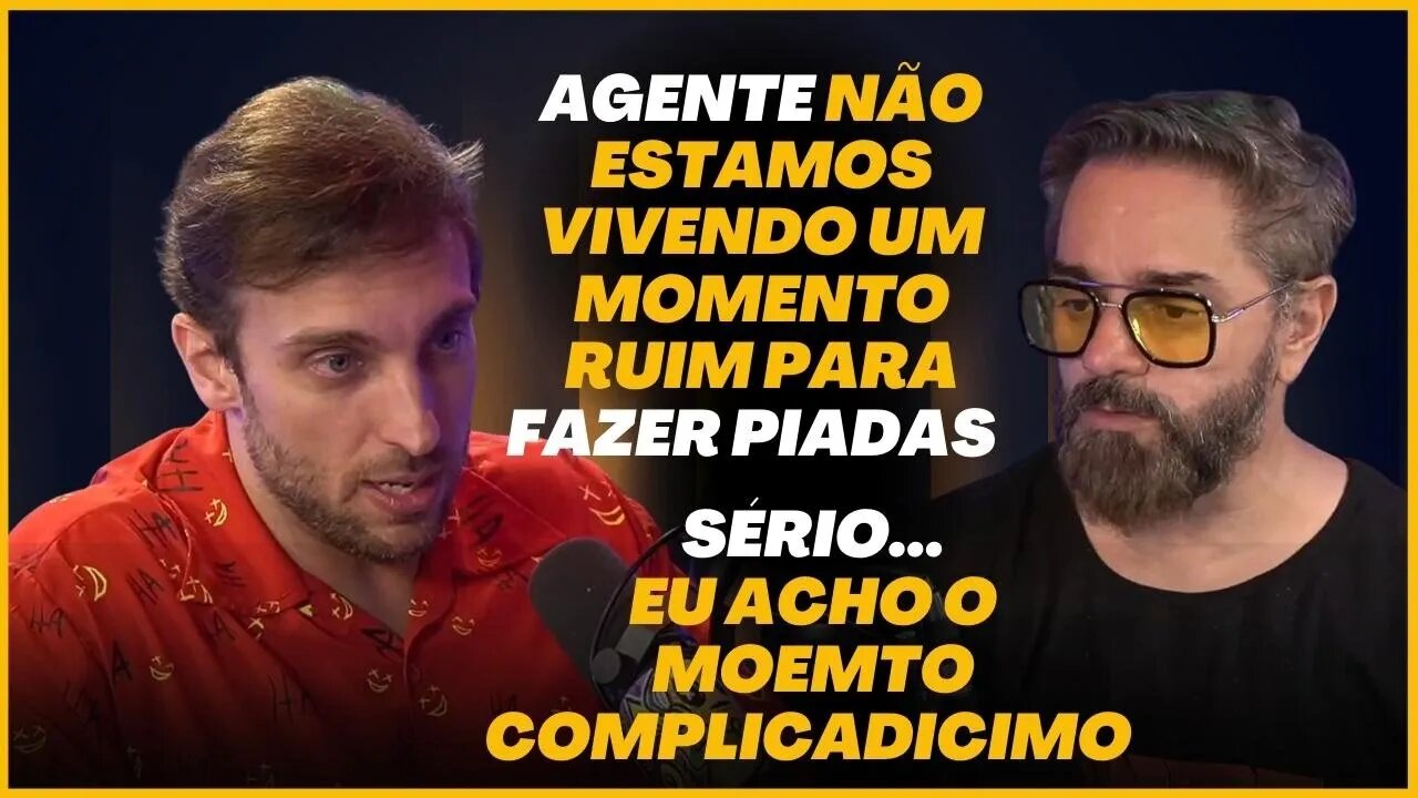 LÉO EXPLICA QUE HOJE VIVEMOS O MELHOR MOMENTO PARA FAZER HUMOR!
