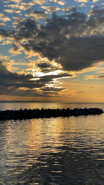 Beautiful Sunset in White Rock BC
