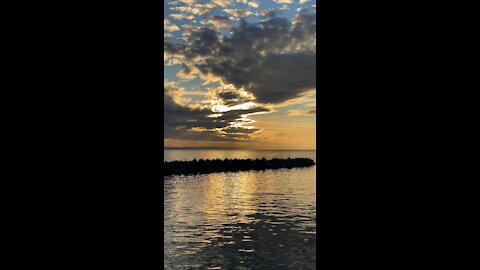 Beautiful Sunset in White Rock BC