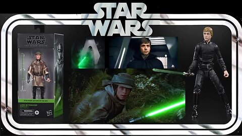 I HAD TO GET THE ENDOR LUKE BLACK SERIES THE MANDALORIAN