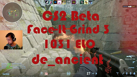 CS2 Face-It Elo Hell! - Face-It Level 3 - 837 Elo - de_ancient