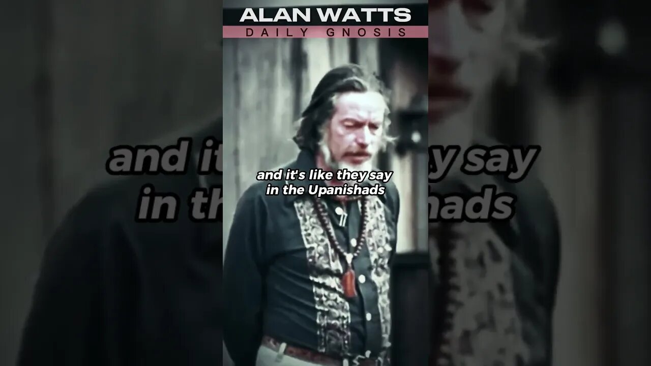 ALAN WATTS RARE FOOTAGE WHO'S IN CHARGE #alanwatts #philosophy #zen #shorts