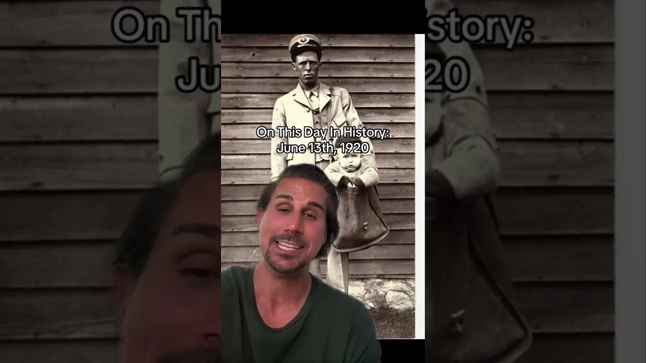 ON THIS DAY IN HISTORY: 6/13/1920 #shorts