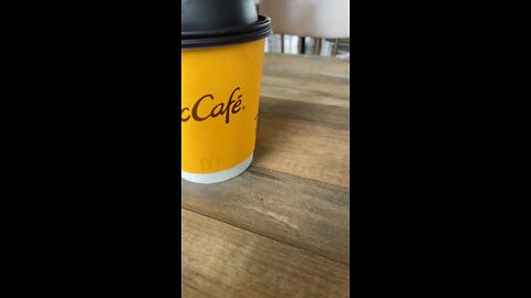 Just had McDonald’s coffee ☕️