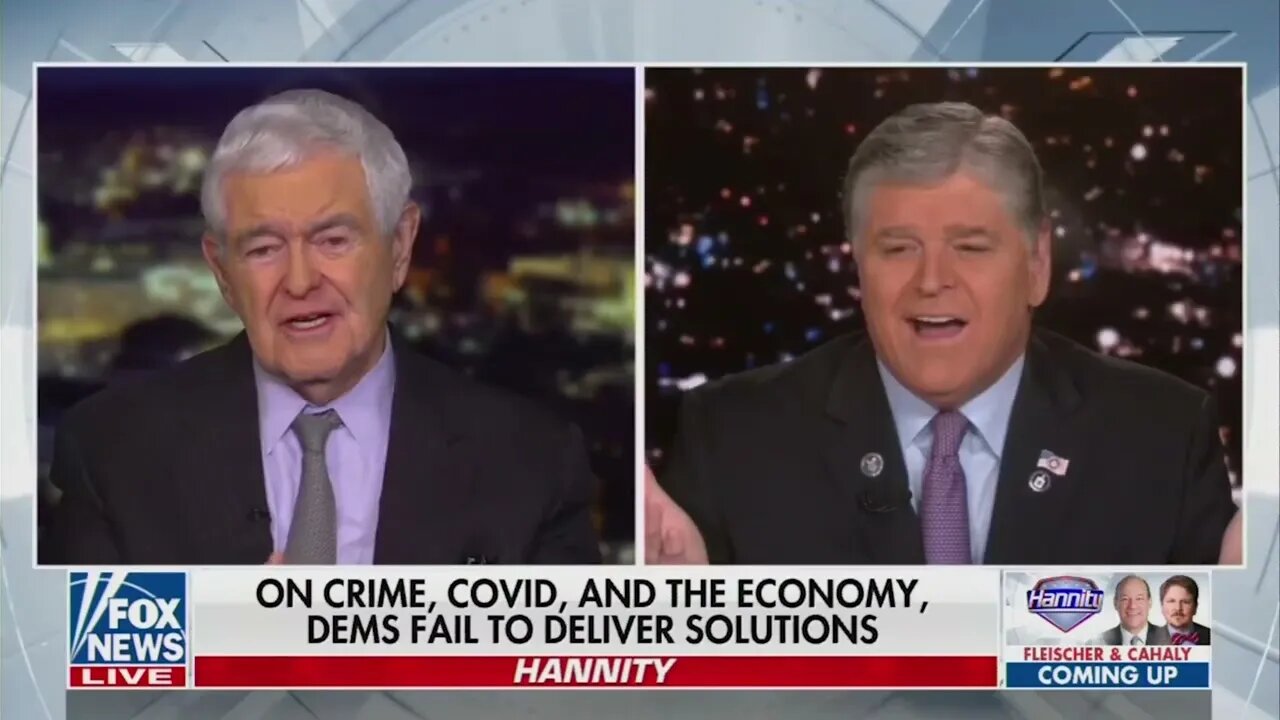 Newt Gingrich | Fox News Channel's Hannity | Feb 17 2022