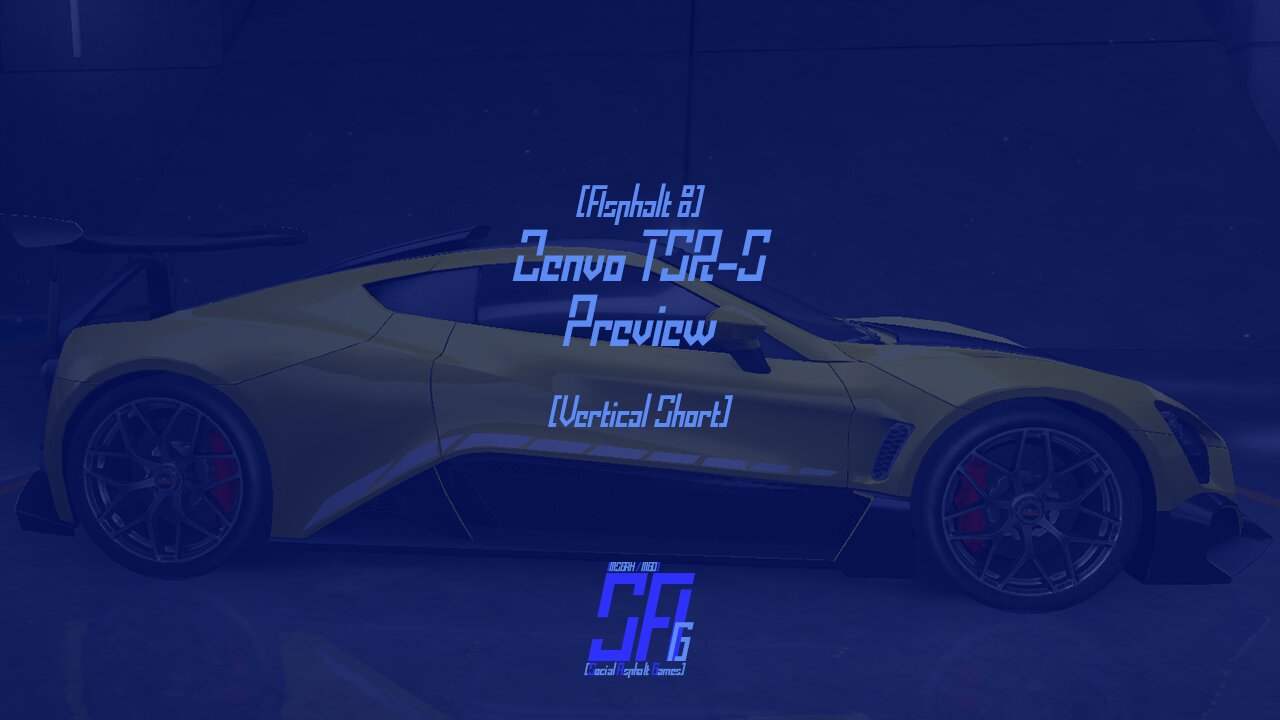 [Asphalt 8: Airborne (A8)] ZENVO TSR-S | Car Preview | Update 59: Fortune Rabbit Season | #Shorts