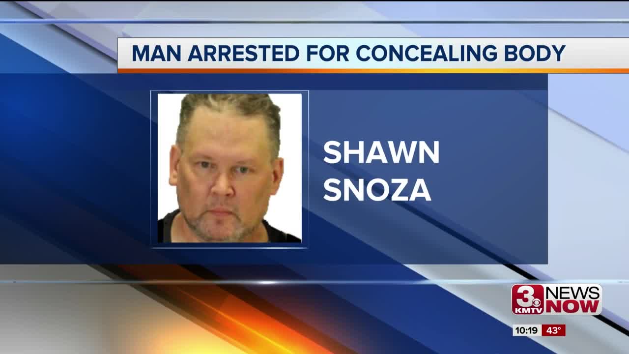 Man Arrested for Concealing Body