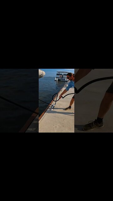 Tie Up A Sailboat In 6 Seconds!