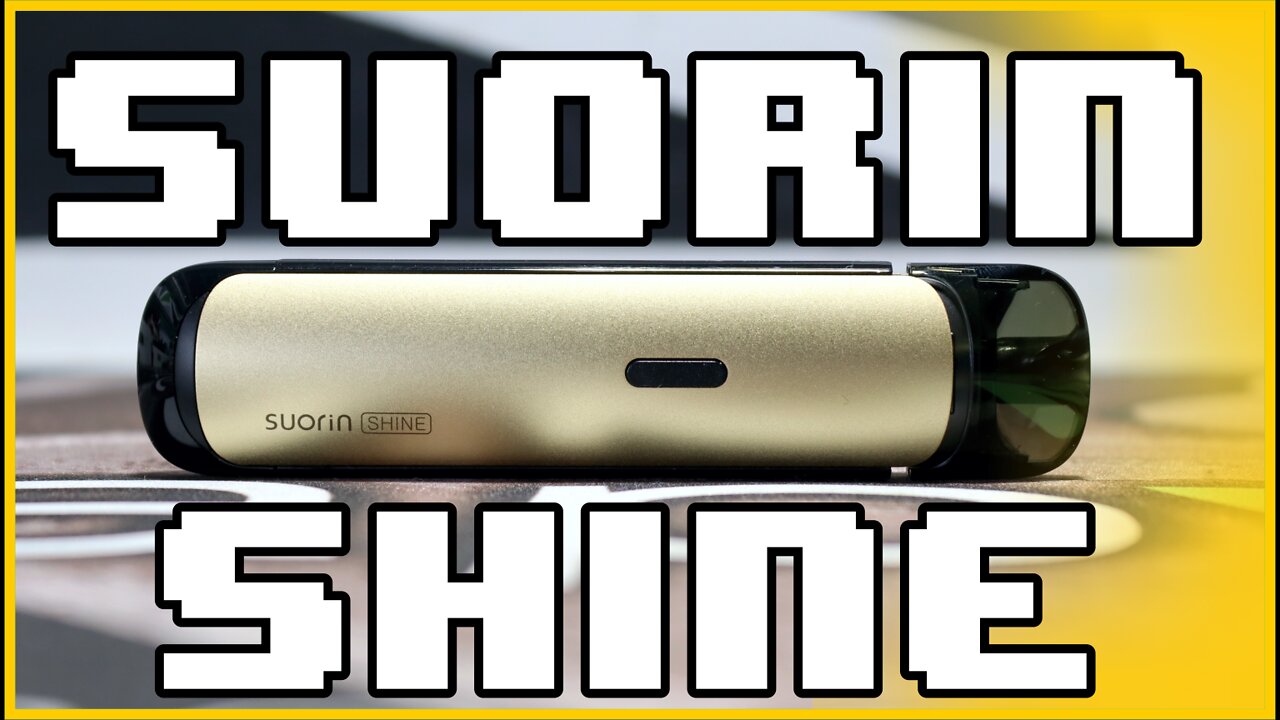 Will it.... Shine? #dadjokes. Suorin Shine Pod.