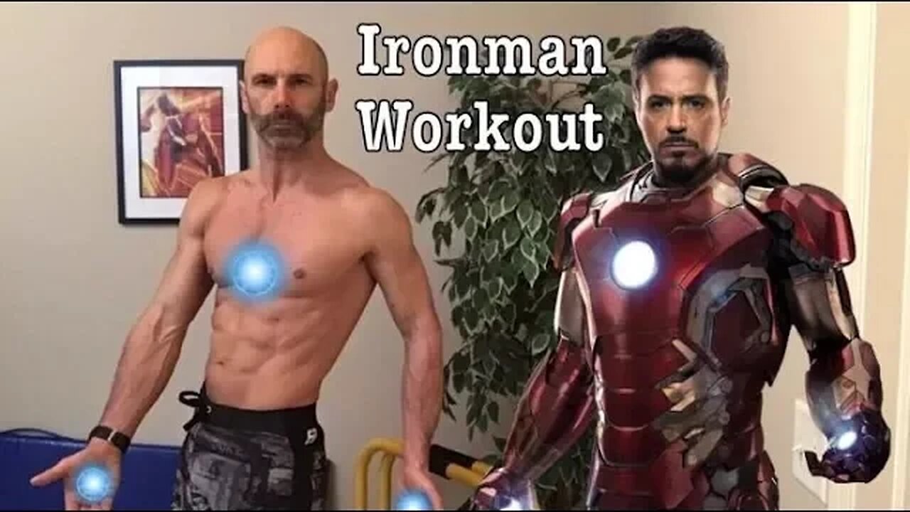 How Robert Downey trained to become Tony Stark. Ironman the Workout! Part 2 of the Superhero Series!