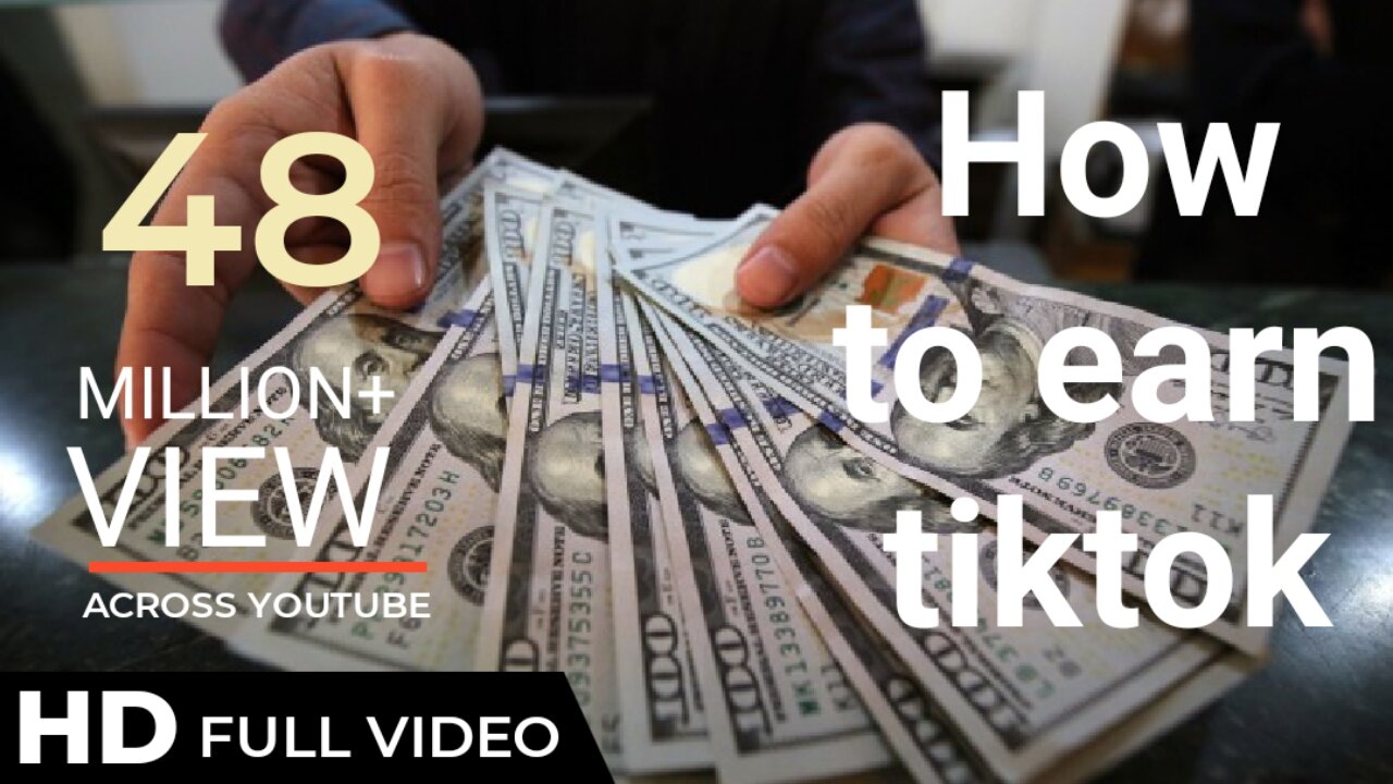 Watch tiktok videos and earn dollars