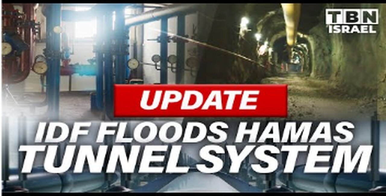 BREAKING: IDF Forces FLOOD Hamas Terror Tunnels With "Atlantis" BATTLE STRATEGY Tech | TBN Israel