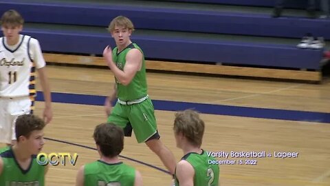 Varsity Basketball vs. Lapeer 12/15/22