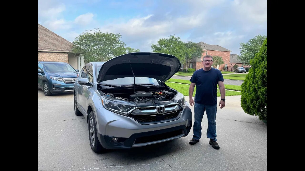 2017 Honda CR-V - 100,000 mile Service, Coolant Drain and Fill, Rear Differential, Oil Change