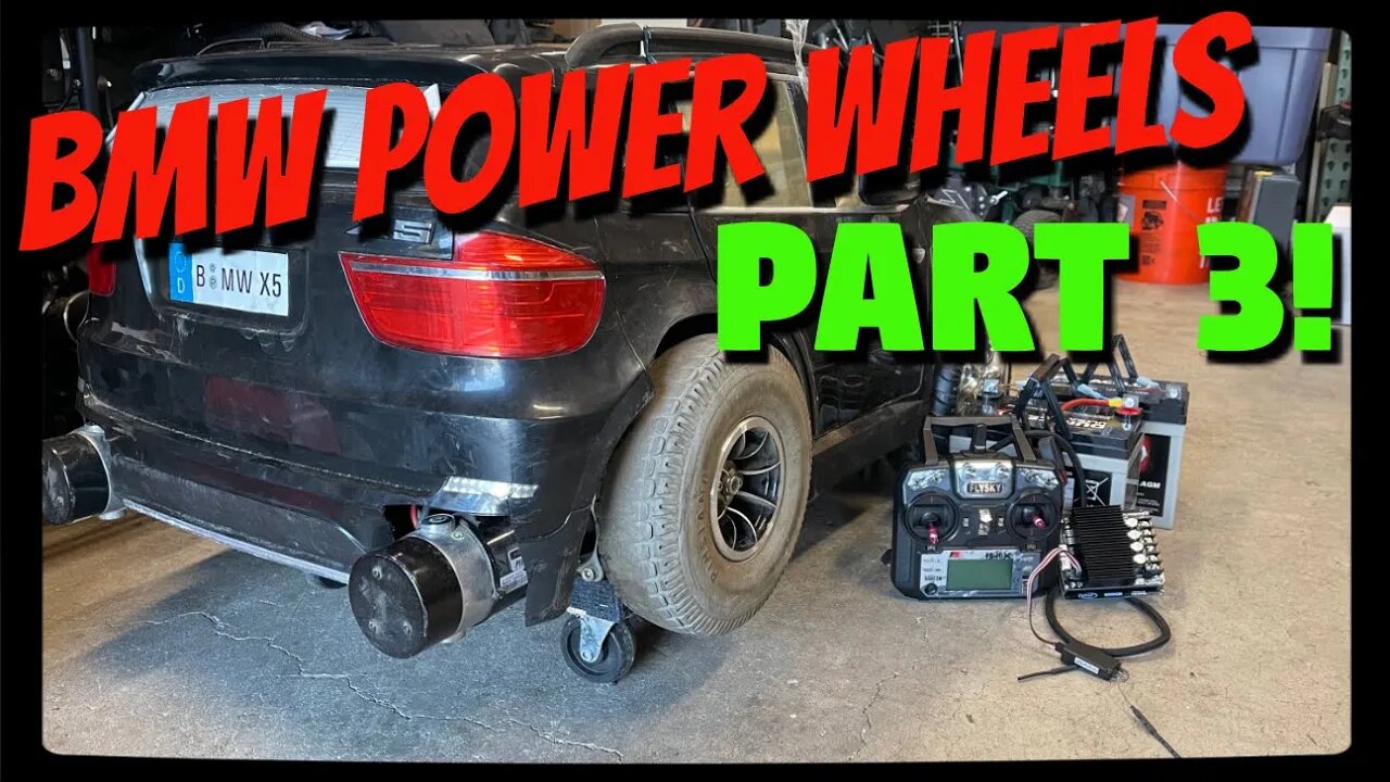 VLOG 553: BMW power-wheels PART 3!