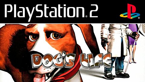 DOG'S LIFE (PS2) - Gameplay do início do jogo simulador de cachorro em português! (Dublado em PT-BR)