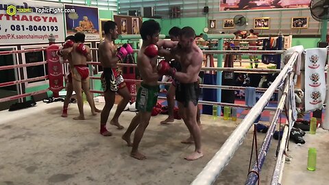 Technical Clinch Work with Suakim PK Saenchai