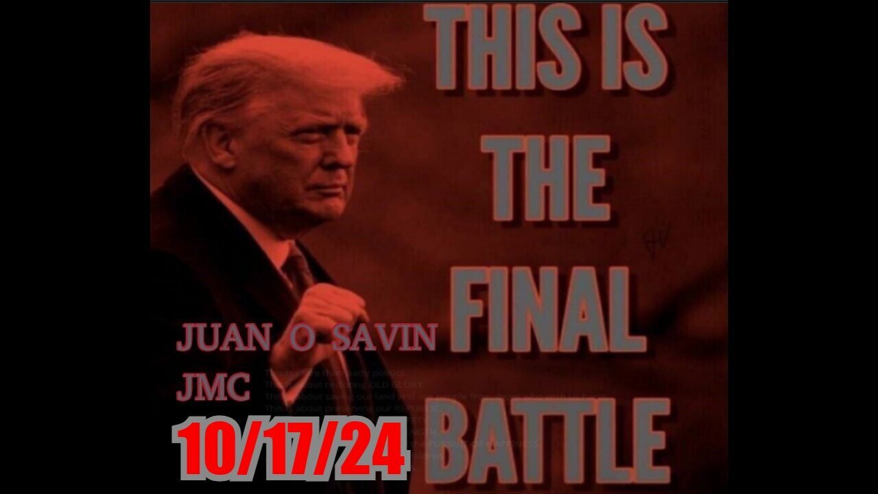 JUAN O SAVIN w/ JMC - THIS IS THE FINAL BATTLE 10/17/24