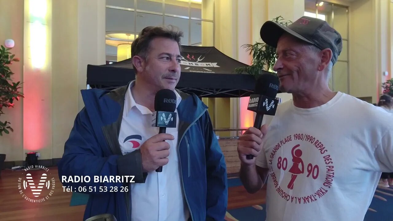 Surf championnat de France à biarritz - Xavier élu FFS