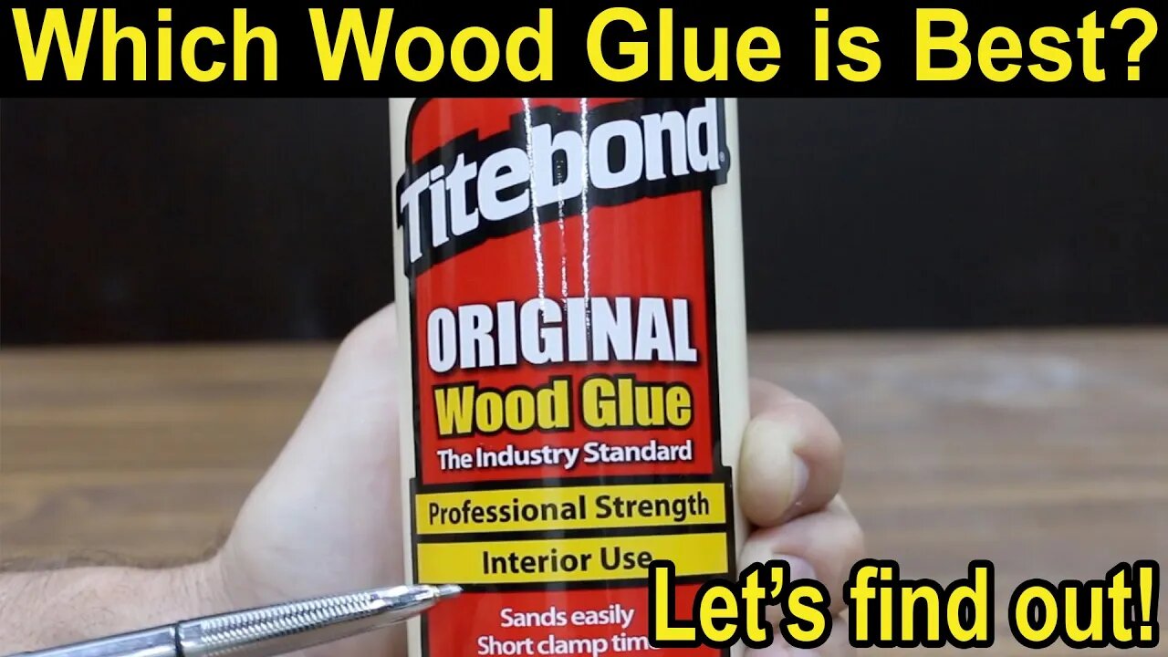 Which Wood Glue is Best? Let's find out! Showdown with Titebond, Flex Glue, Elmer's & Gorilla.