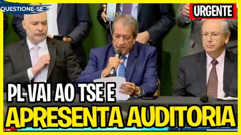 Urgente: PL apresenta auditoria e pede ao TSE "anulação de 250 mil urnas"