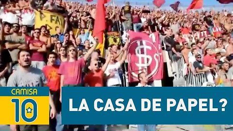 Música de LA CASA DE PAPEL? OLHA o GRITO dessa TORCIDA!