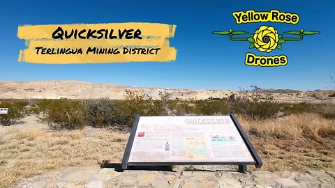 Flying over the Quicksilver Terlingua Mining District in the Desert with the DJI #Avata FPV Drone