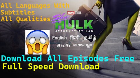 Download She Hulk All Episodes